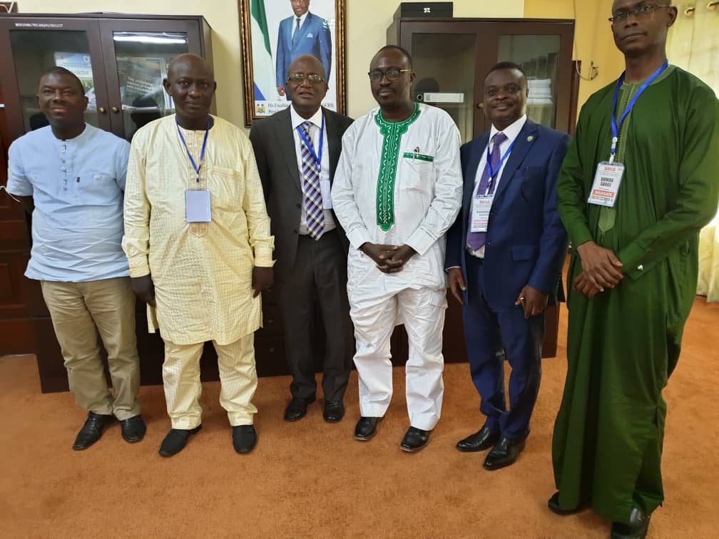 Rencontre avec le Ministre des finances Sierra Léone - mai 2019